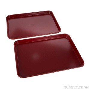 Curtis Stone Dura-Bake Set of 2 Sheet Pans Red - B07B9QW9LB